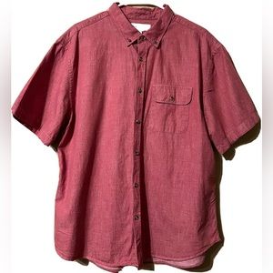 2 FOR $20 Old Navy Mens Casual Button down printed shirt slim fit XXL